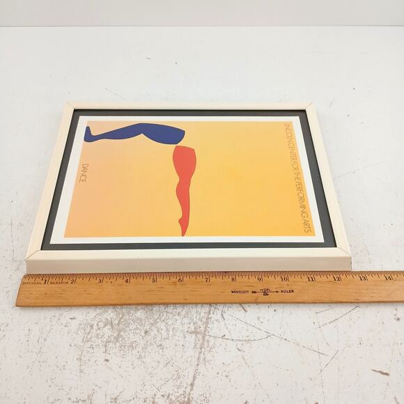 Lincoln Center Dance Poster Framed Art Print Modern Minimalist Performing Arts - Picture 4 of 5